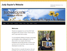 Tablet Screenshot of judysquier.com